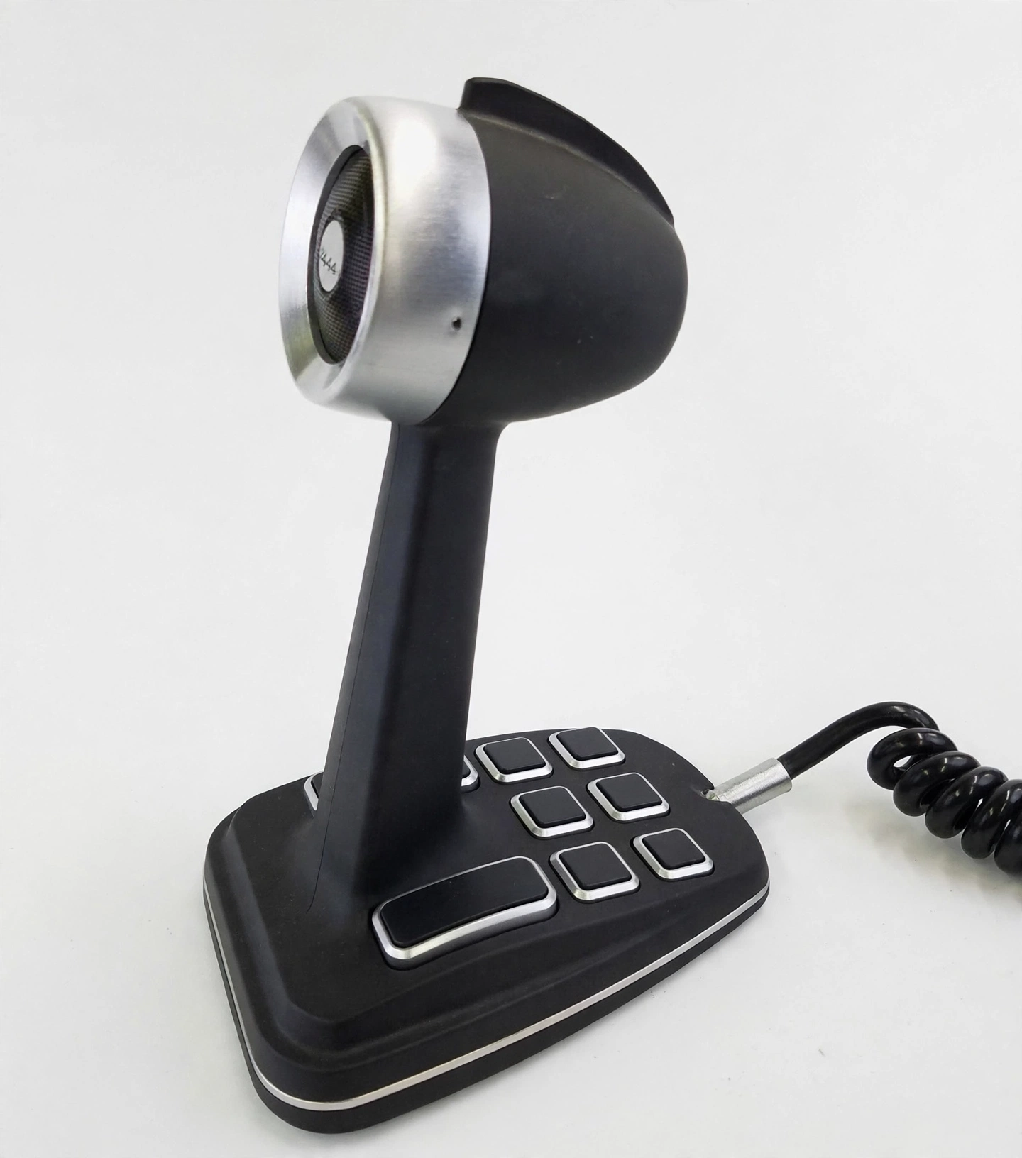 Angled 444-style microphone